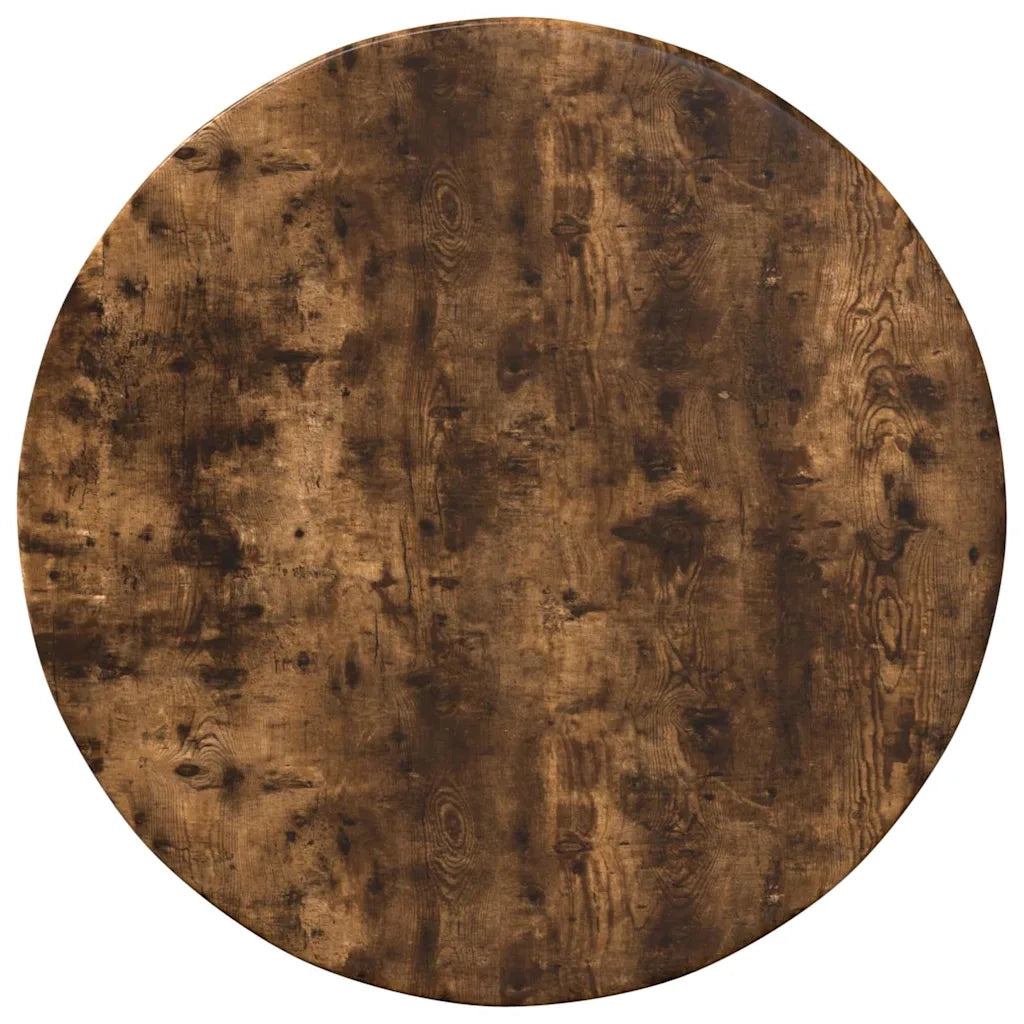 Piano del tavolo Rovere fumo Ø 40 x 1,5 cm Legno multistrato