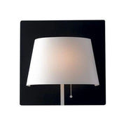 APPLIQUE DA PARETE A LED NERA CON PARALUME BIANCO 6W 4000K 540 LUMEN WHAROL FAN