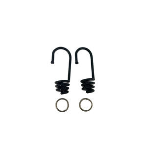 C SET 2 GANCI P/FUNE ELASTICA D.8MM
