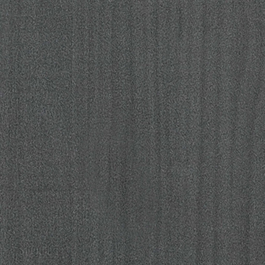 Giroletto Grigio in Legno Massello di Pino 200x200 cm