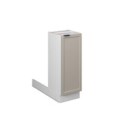Isola da cucina Fame-Line GrigioBeige/Bianco 30 cm senza piano di lavoro Vicco