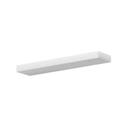 Lampada a Parete GAP574 - Applique LED 44W 1980lm 3000K in Alluminio Bianco Opaco, Dimmerabile a Taglio di Fase e Push - Gealuce