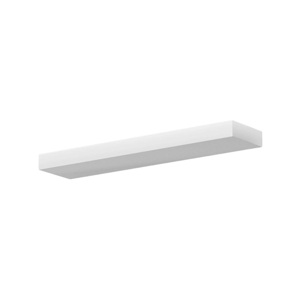 Lampada a Parete GAP574 - Applique LED 44W 1980lm 3000K in Alluminio Bianco Opaco, Dimmerabile a Taglio di Fase e Push - Gealuce