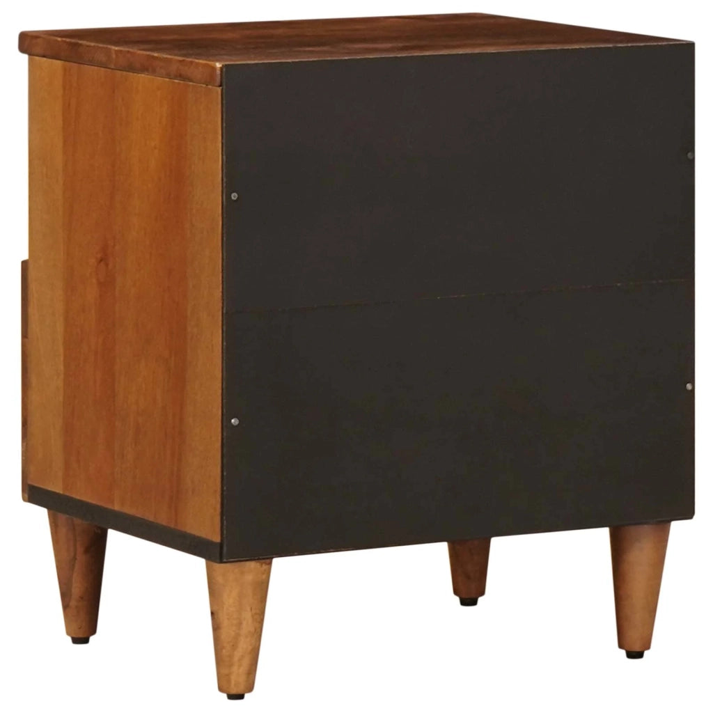 Armadio da Notte con cassetto Marrone 40 x 33 x 46 cm