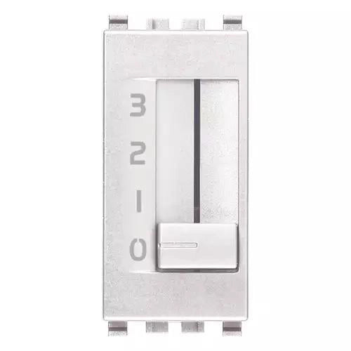 VIMAR EIKON - COMMUTATORE A SLITTA 1P 6(2)A BIANCO