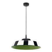 Circus Lampada a Sospensione LED Design in Ceramica Verde Diametro 35 cm Altezza 300 cm CRI 90 8W 2700K Illuminazione Interna d'Arredo Moderno