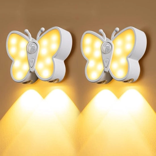 Lampada da Parete Senza Fili - Sensore di Movimento - 3 Modalità - 1200 mAh