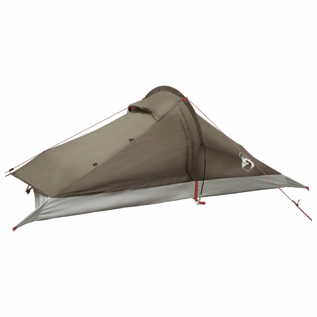 Tenda da backpacking Marrone e Grigio 2 persone 42019369