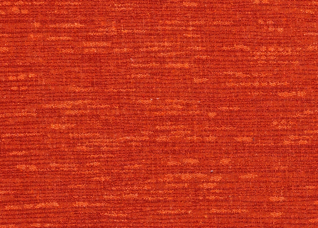 Copritavolo Salotto/Cucina Jacquard Modello Charme Made In Italy - 140x140 - Arancio