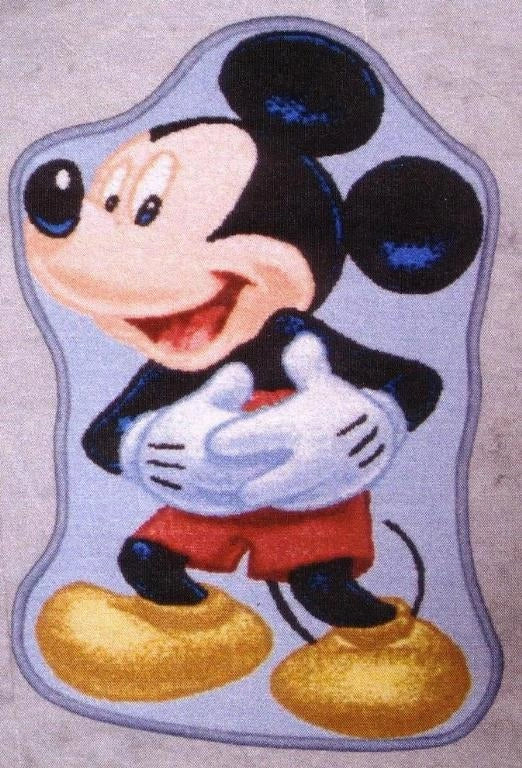 Tappeto per Cameretta Camera Mickey 67 x 110 cm Sagomato
