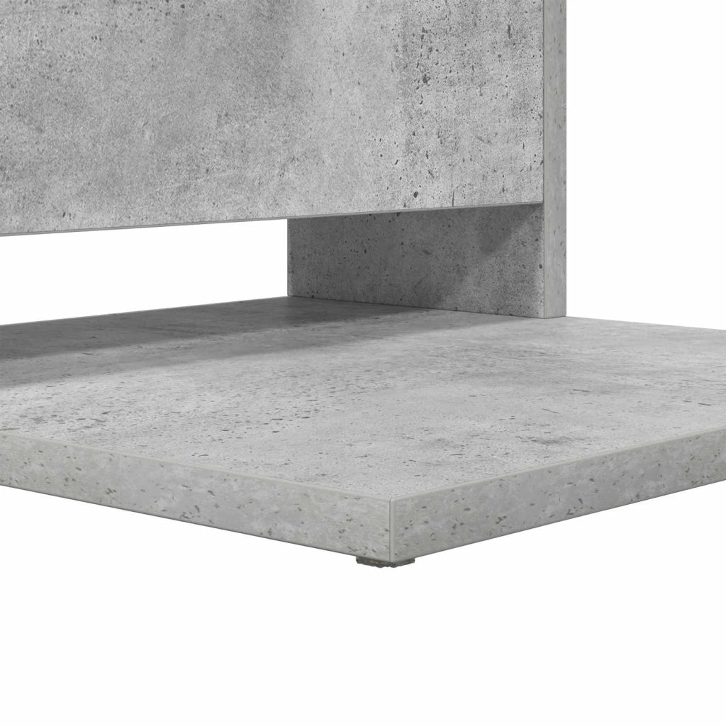 Tavolo laterale Grigio cemento 40 x 35 x 60,5 cm 8000343