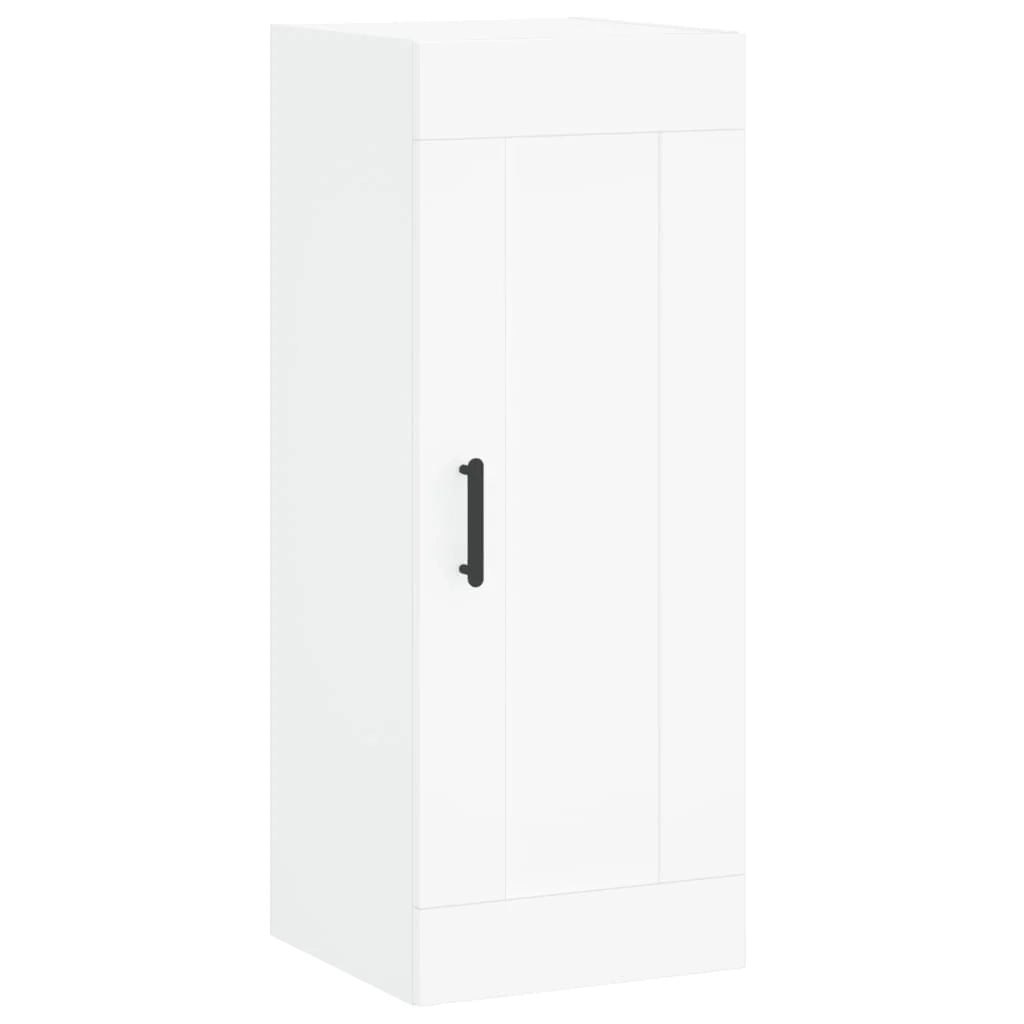 Buffet credenza cassettiera mobiletto mobile contenitore organizer cucina soggiorno salotto alto 34,5 x 34 x 180 cm legno ingegnerizzato bianco 02_0032348