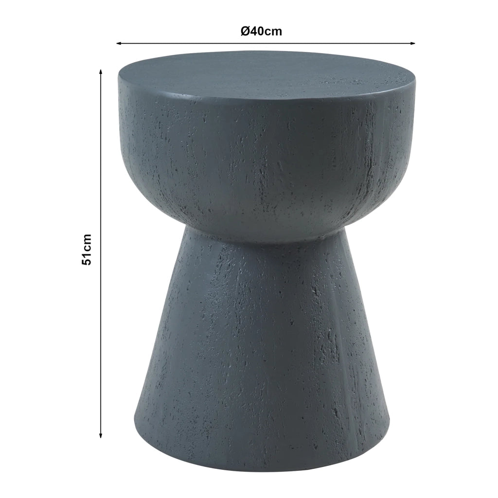 Tavolino 51 x 40 cm grigio scuro 03_0010942