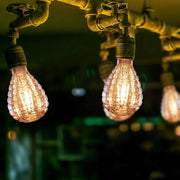 ZMH Lampadina LED E27 vintage lampadina retrò Edison bianco caldo lampadina a risparmio energetico bianco caldo