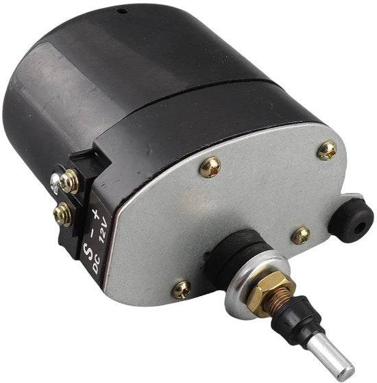 Kit di sostituzione per motore di lavacristallo 12V - Adatto per trattore - Alta qualità acciaio - Installazione facile - Pulizia migliorata - Motore di lavacristallo