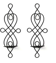 Candelabri da Parete - 2 Pezzi - Lampada da Parete - Candelabro Decorativo - Materiale di Alta Qualità - Facile da Installare - Progetto Retro - Decorazione da Parete