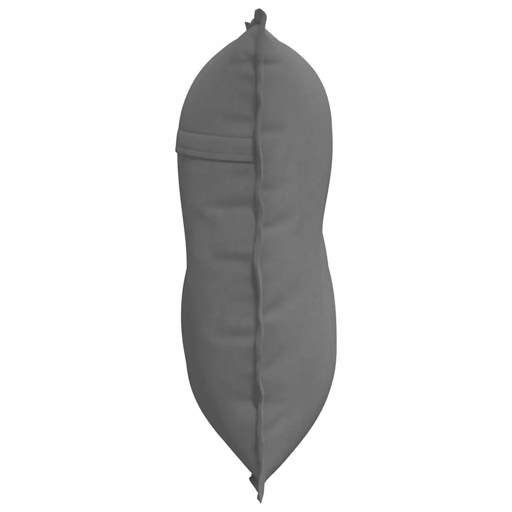 Cuscino per Schiena Grigio scuro 80 x 50 cm 42014732