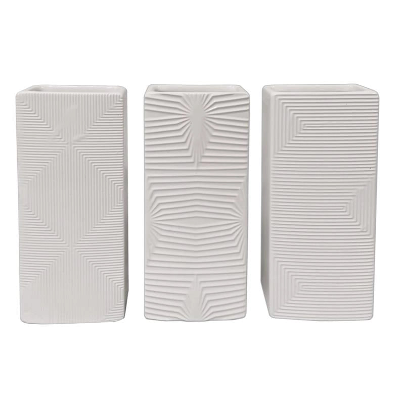 MA MAISON EVAPORATORE GEOMETRICO PER TERMOSIFONE BIANCO 10X4X18 CM FANTASIA ASSORTITA