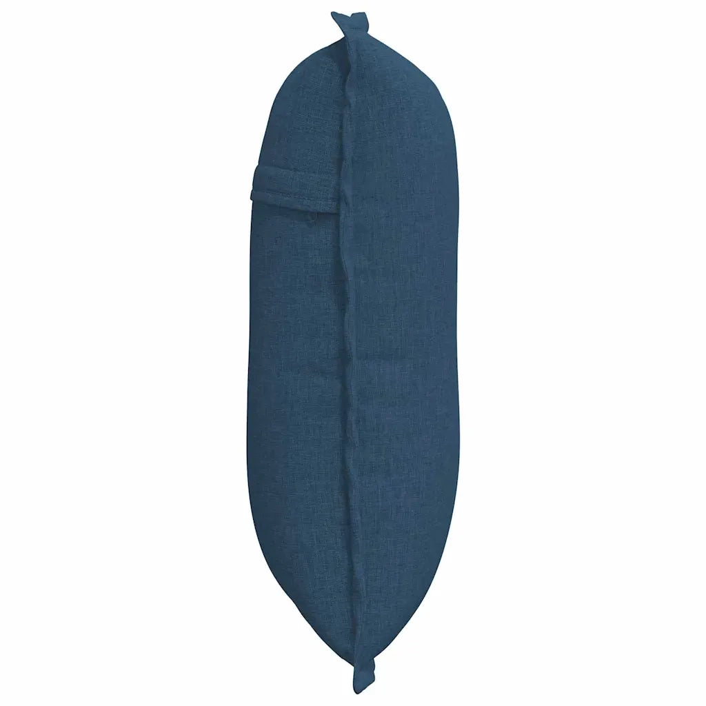 Cuscino per Schiena | Cuscino dorsale Blu 50 x 19 x 45 cm Tessuto