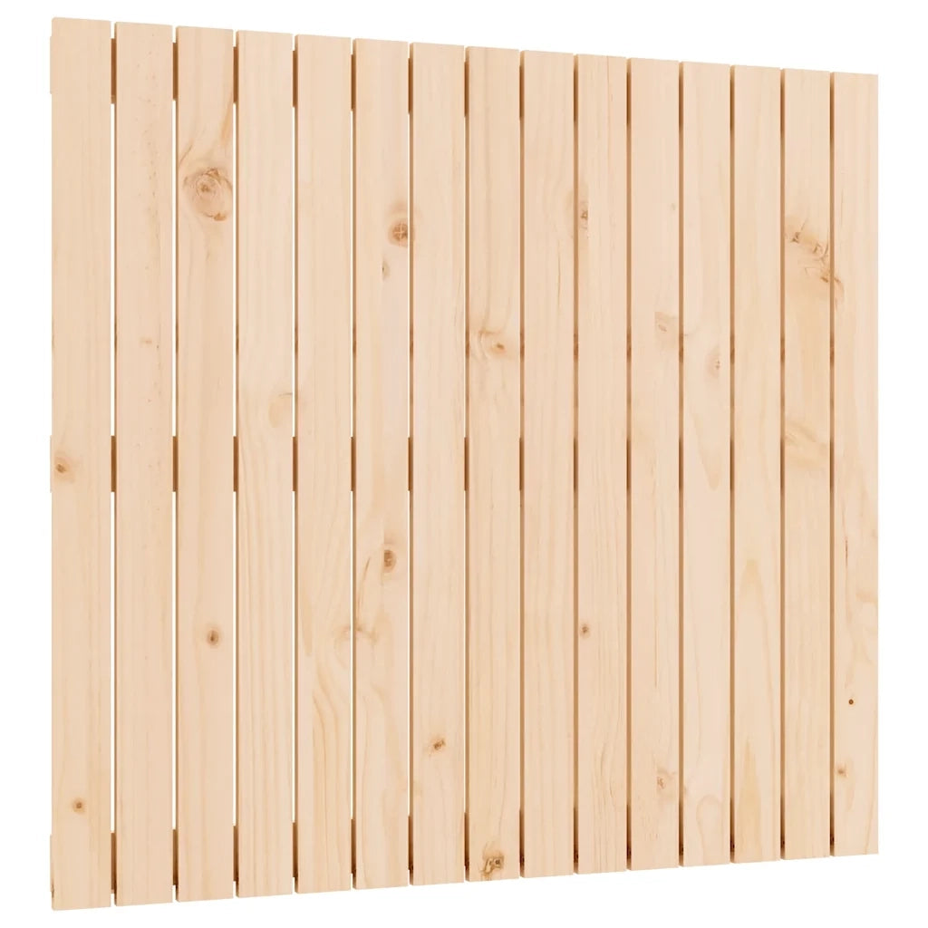 Testiera | Testata da Parete 95,5x3x90 cm in Legno Massello di Pino