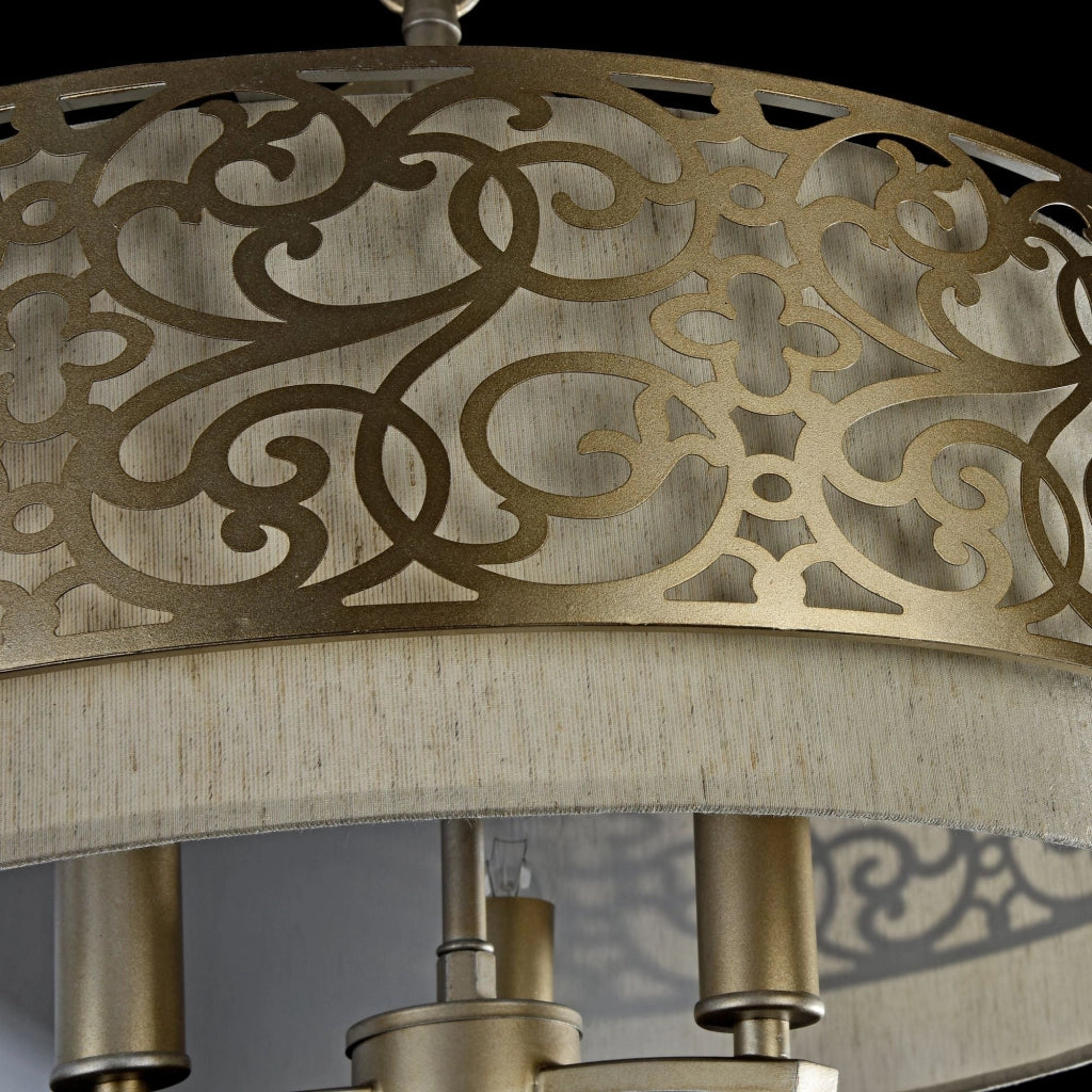 Lampada pendente House in Metallo Venera Ottone