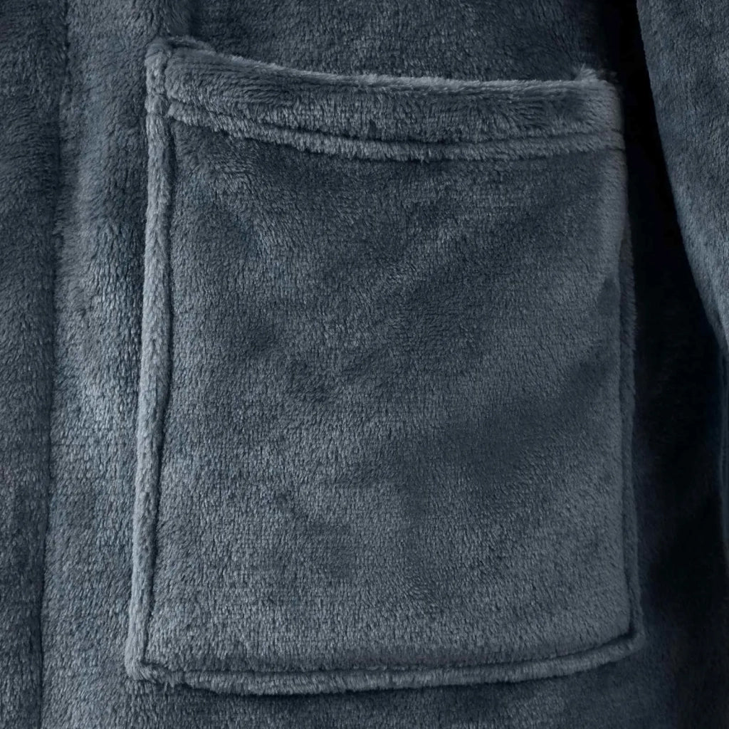 Accappatoio senza Cappuccio Blu navy xl Flanella CFW1579406
