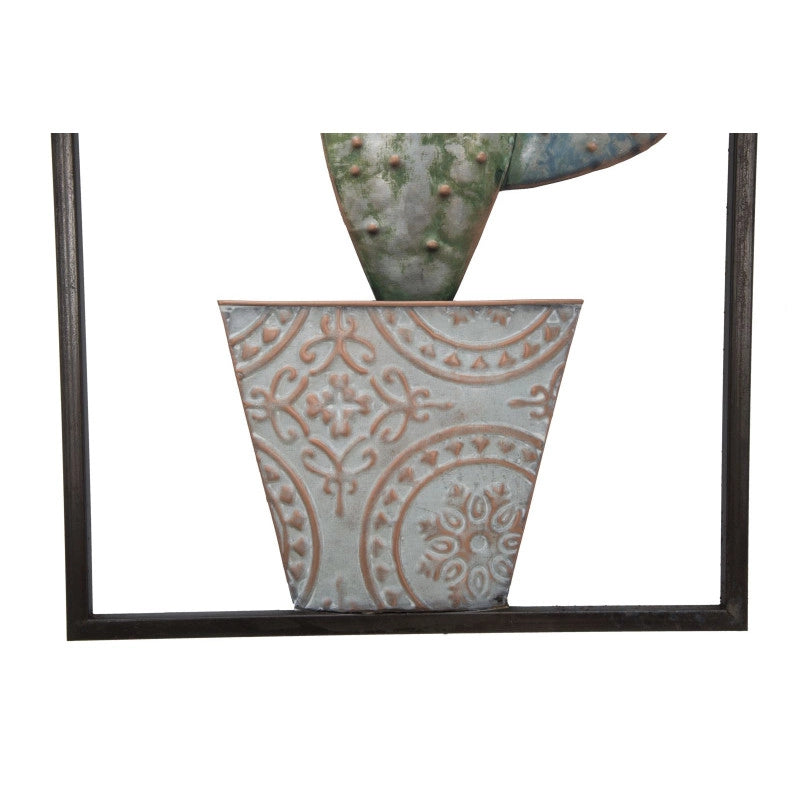 Pannelo In Ferro Cactus-frame -a- cm 31x2,5x90