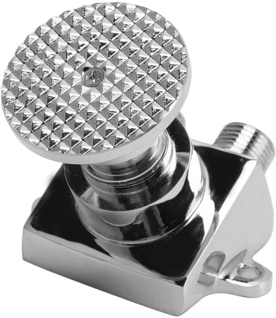 Pedale per il Pedale del Water - Valvola in Acciaio Inossidabile - Cisterna Idraulica per il Pedale del Water - Lavaggio delle Mani Igiene - Facile da Utilizzare - Incluso Kit di Espansione - Flusso Costante dell'Acqua