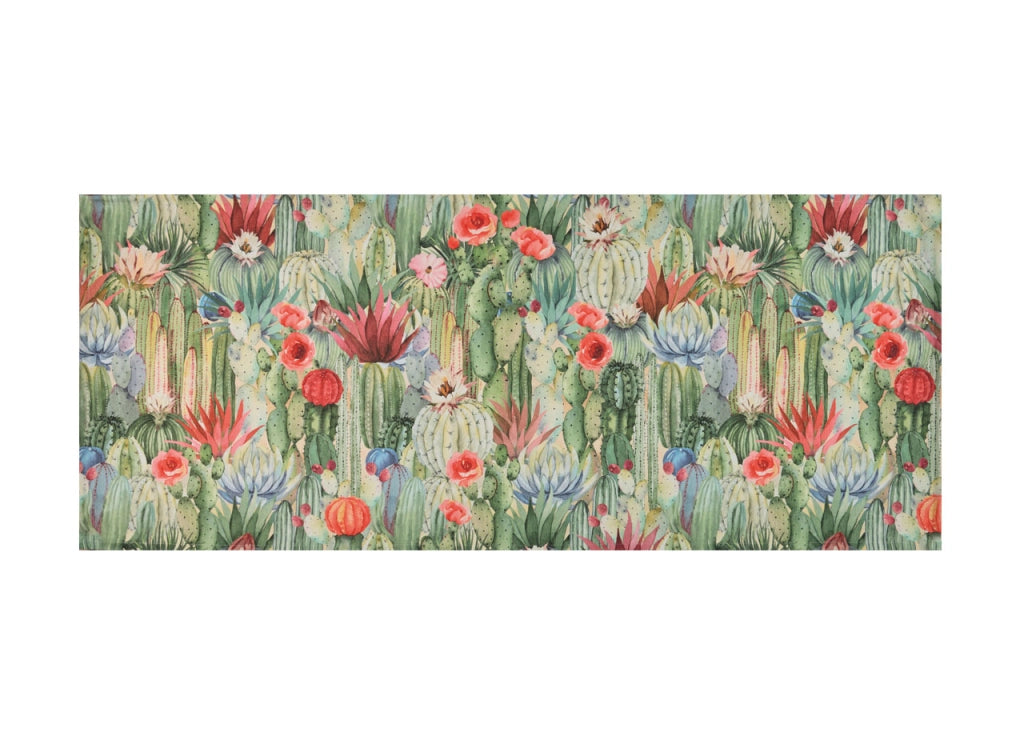 Tappeto Cucina Antiscivolo Stampa Digitale Emozioni Fantasia Tropicale By Suardi - 58x240 - Tropicale