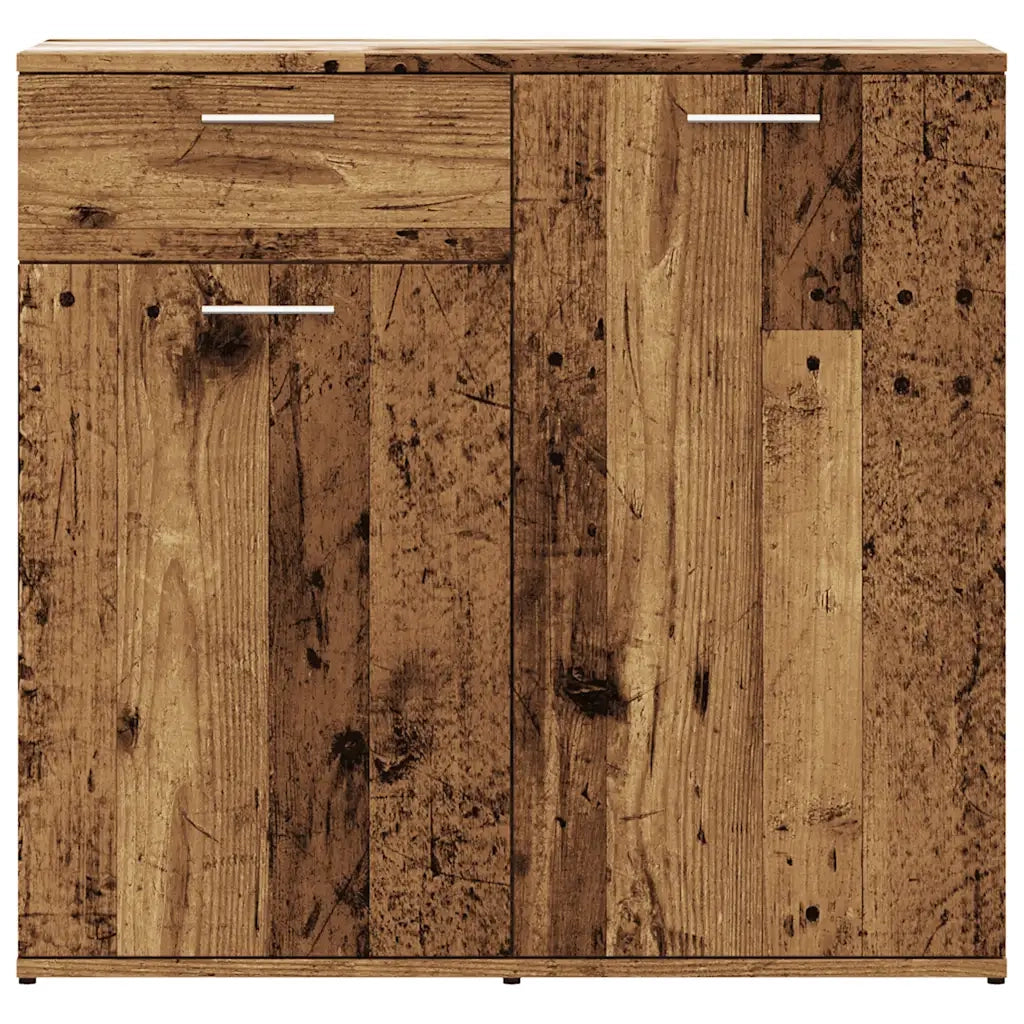 Credenza Legno Antico 80x36x75 cm in Truciolato