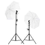 Kit per Studio Fotografico con Set di Luci e Fondale CFW7861274