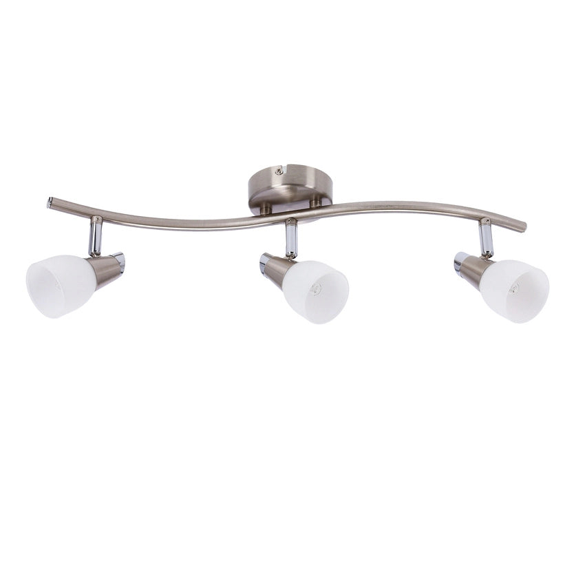 Plafoniera/Applique Candellux Selia 93-69993 3xG9 argento
