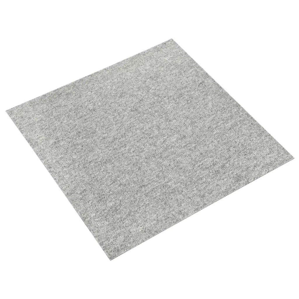 Tappeto 20 pcs Grigio chiaro 50 x 50 cm 100% Polipropilene