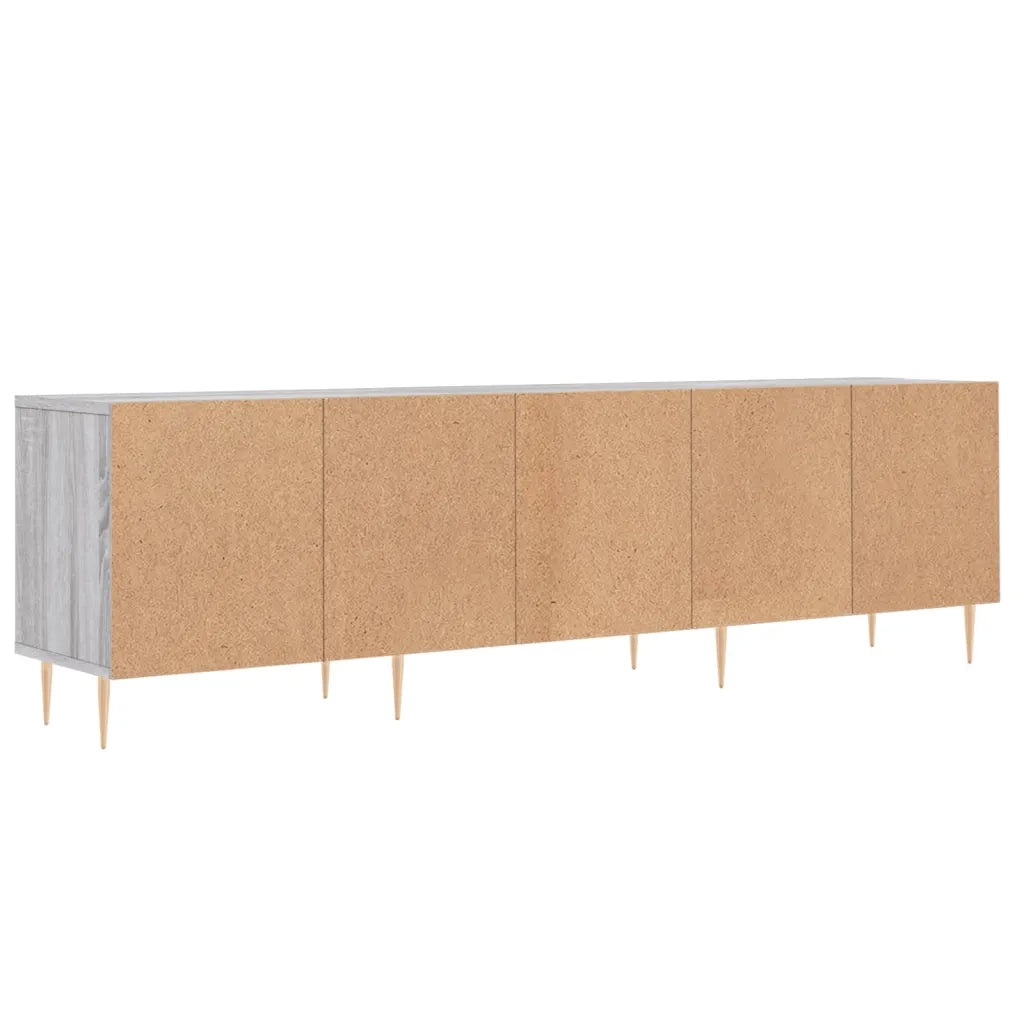 Mobile Porta TV-Mobile per TV-Credenza TV Grigio Sonoma 150x30x44,5 cm Legno Multistrato 240016