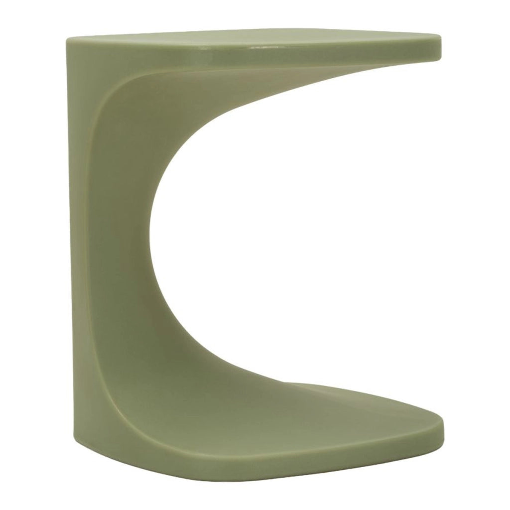Tavolino VKH1093, Verde, Plastica, 42x42x52 cm