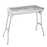 Trade Shop - Barbecue Grill Portatile Pieghevole A Carbone Campeggio Escursioni Picnic Giardino 638964 -