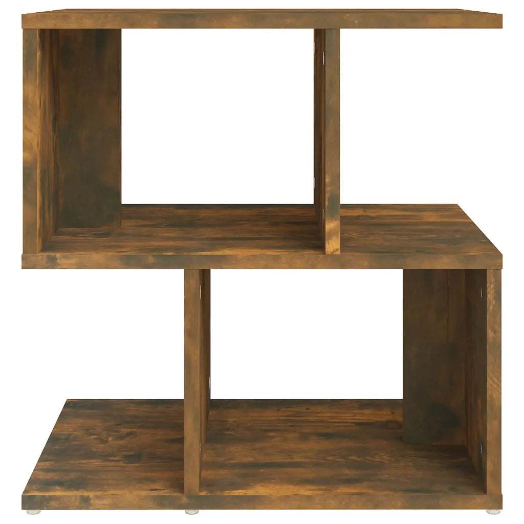 Comodino Rovere Fumo 50x30x51,5 cm in Legno Multistrato 815828