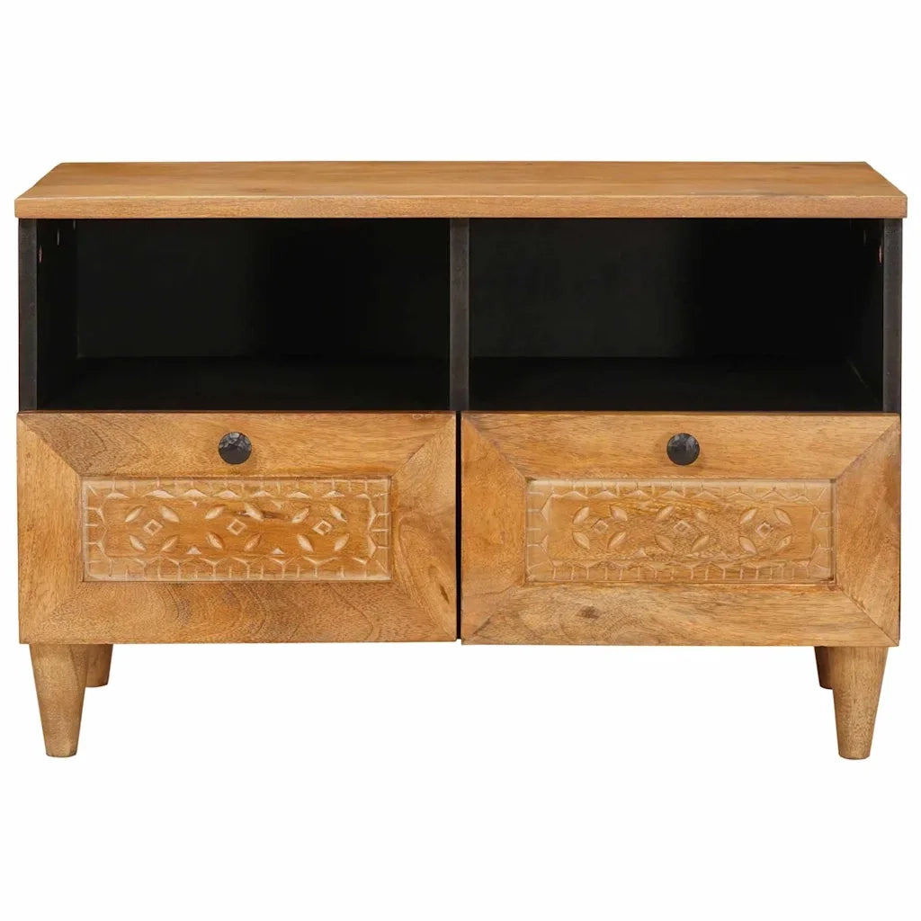 Mobile TV-Credenza per TV Marrone Chiaro 70 x 33 x 46 cm Legno multistrato