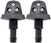 Kit di pulizia parabrezza 2x getti - Adatto per Suzuki - Codice articolo 3834056K00 - Nero - Alta qualità - Kit di pulizia parabrezza