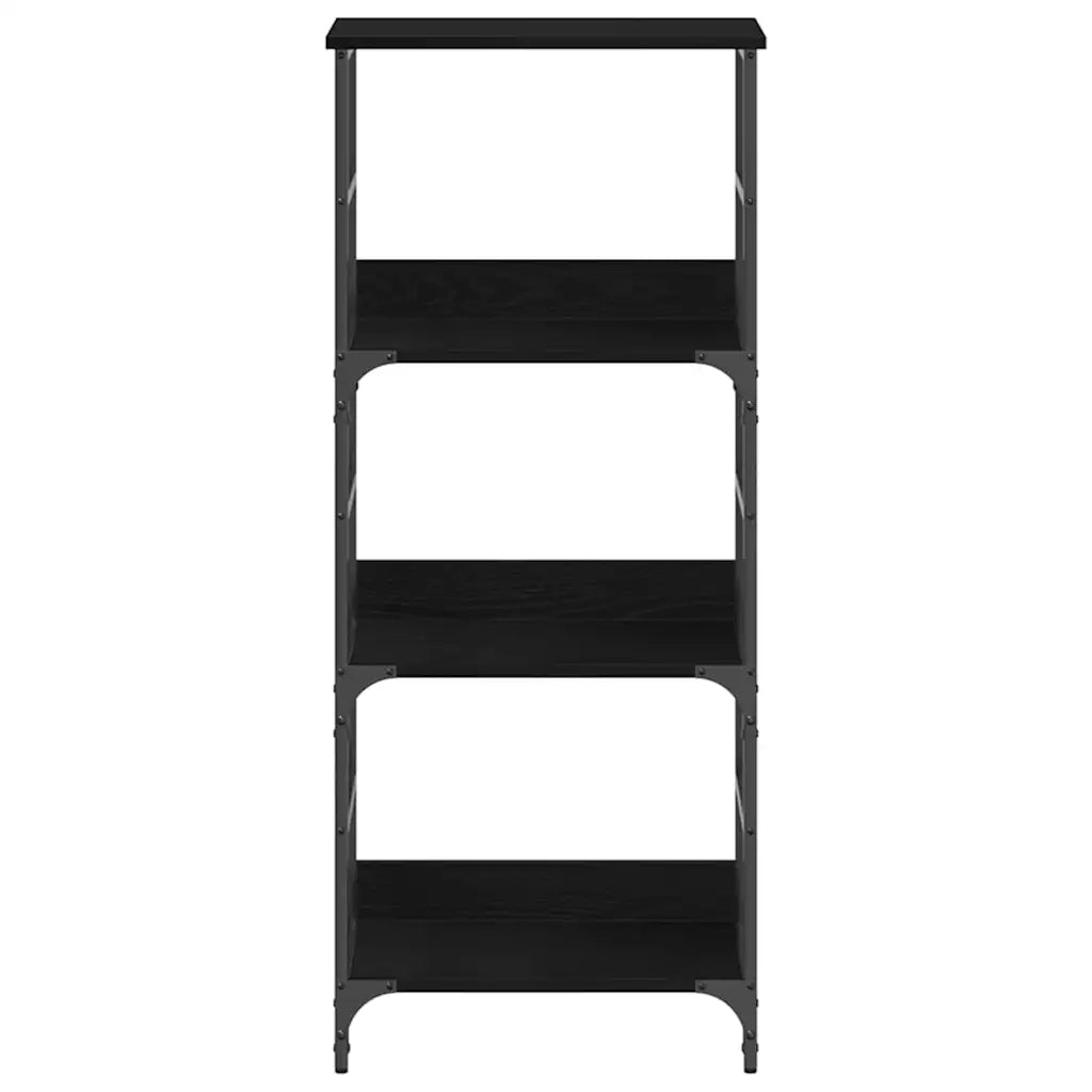 Libreria Rovere Nero 50 x 33 x 117,5 cm Legno multistrato 863553