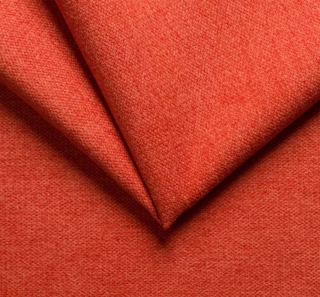 Letto Matrimoniale Briaglia, Letto Matrimoniale Sfoderabile Made in Italy, Arancione