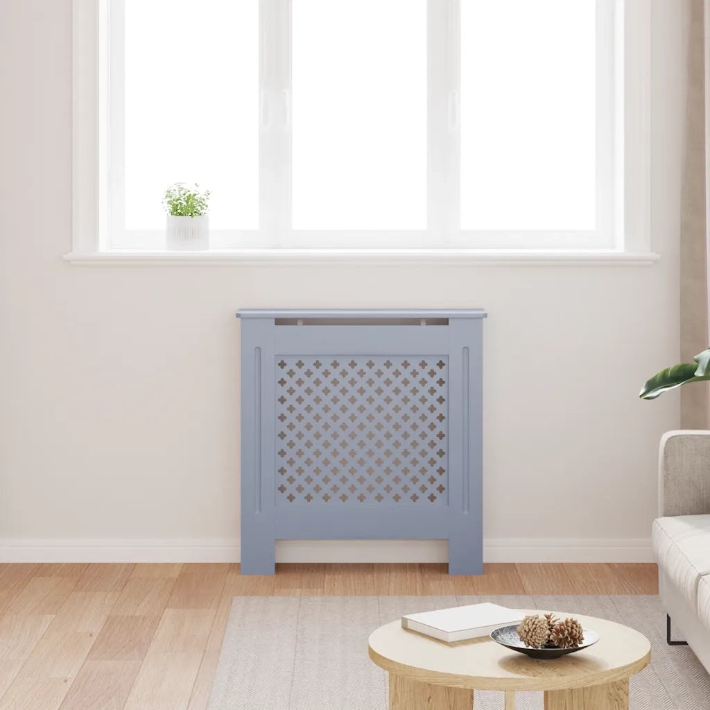 Copertura per Radiatore Grigia in MDF 78 cm 325569