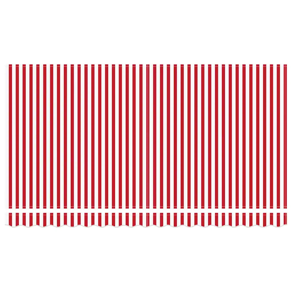 Telo di ricambio per tenda da sole Rosso e Bianco 4 x 2 m 42000501