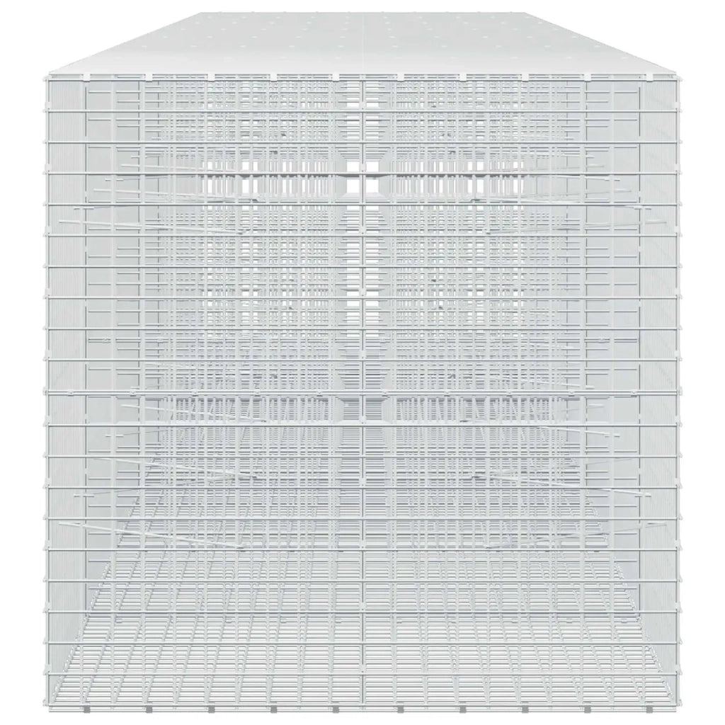 Gabione con filo da 5 mm e rete da 5x5 cm 700x100x100 cm 3464360
