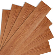 Pavimento in PVC autoadesivo - 42 pezzi - 5,85 m² - Copertura pavimento in PVC - Pavimenti in PVC - Pavimento in vinile - Pavimenti in vinile - Naturale - 91,5 x 15,2 cm x 1,5 mm - Spessore 1,5 mm - Classico Caldo Rovere