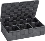Cestino di conservazione con coperchio - Grigio scuro - Piccolo - Organizzazione