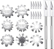 Set di manicure 8 pezzi - Trimmer per unghie - Acciaio inossidabile - Argento