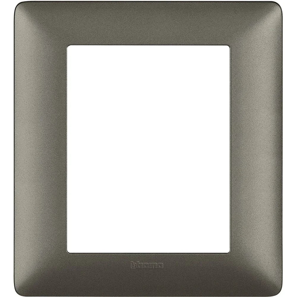 Placca Bticino Matix 3+3 moduli iron AM4826MIR