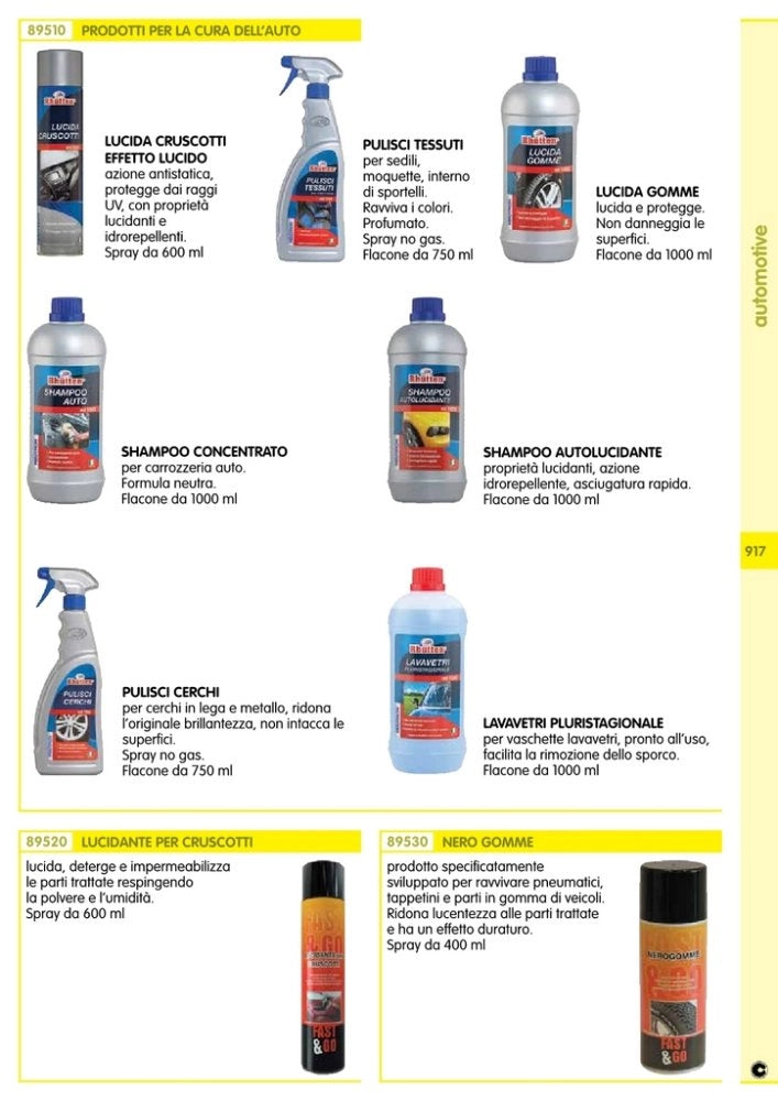 12pz rhutten lucida gomme 1000 ml. cod:ferx.94365