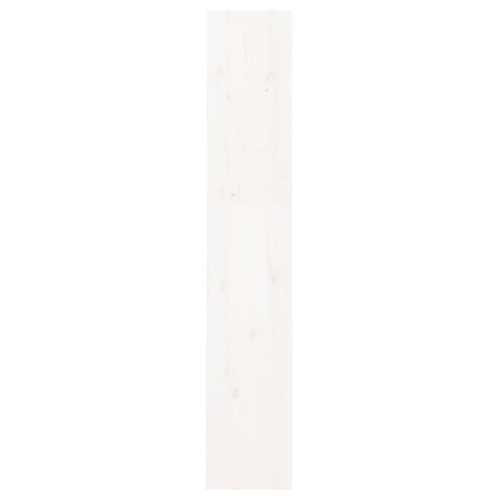 Libreria/Divisorio Bianco 60x30x167,5 cm in Massello di Pino 808174